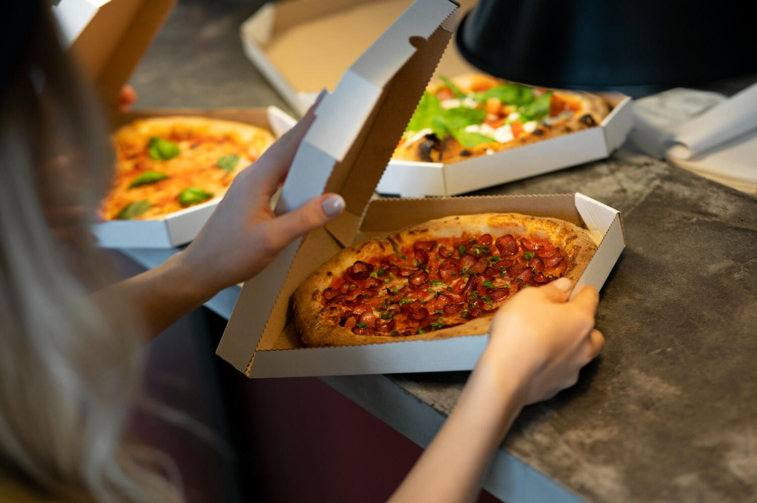 pizza à emporter